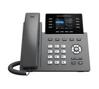 Grandstream Networks GRP2624 téléphone fixe Noir 8 lignes TFT Wifi