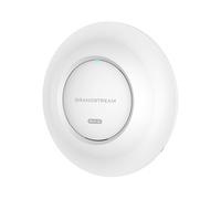 Grandstream Networks GWN7665 Point d'accès Wi-Fi 6 5400 Mbps Dual-Band 2.4/5 GHz MU-MIMO PoE, 7 antennes internes, WEP/WPA/WPA2-PSK/WPA3, Blanc