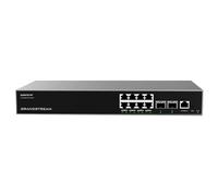 Grandstream Networks GWN7811P commutateur réseau Géré L3 Gigabit Ethernet (10/100/1000) Connexion Ethernet, supportant l'alimentation via ce port (PoE) Gris