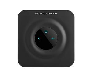 Grandstream Networks HT801-V2 Adaptateur Téléphonique VoIP 1 FXS, 1 RJ45 10/100 Mbps, TCP/IP/UDP, RTP/RTCP, HTTP/HTTPS, SIP, SRTP, QoS, Noir, 100x100x29.5mm