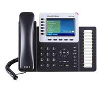 Grandstream Téléphone VoIP GXP2160 – 6 comptes SIP, écran TFT 10,9 cm, Bluetooth – Noir
