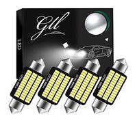 Grandview 4pcs 41MM C5W Canbus Blanc Ampoules LED Intérieures avec 36-3014-SMD 6411 6413 6418 LED Ampoules pour Voiture Intérieur Dôme Carte Porte Lumières Plaque de Courtoisie (DC 9-16V)