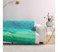 Granfoulard bassetti kerala vert - housse de canap nappe et tissu multi-usages 180x270 cm
