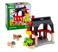 Grange à animaux avec wagon de foin BRIO 63601200