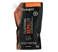 Grangers Clothing Repel | Pochette écologique | 1 litre | Imperméabilisant durable pour tous les vêtements d'extérieur | Imperméable à l'eau pour vestes imperméables