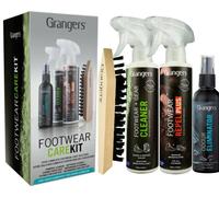 Grangers Kit d'entretien pour chaussures 2x275 ml + 100 ml