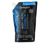 Grangers Wash & Repel Clothing 2 en 1 |1 litre | Nettoyage puissant combiné à une imperméabilisation durable pour tous les vêtements d'extérieur