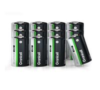 Granicell 12x CR2 Lithium Batterien 3V 900mAh Nicht Wiederaufladbar | 900mAh 3V Hochleistungs-Batterien, für Kameras, Golfentfernungsmesser, Taschenlampen und elektronische Geräte