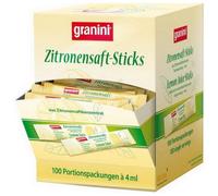 Granini - Jus de citron en bâtonnet, contenu: 100 pcs de 4 ml