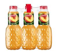granini toucher peau de pêche Nectar, pack de 6 x 1 L Bouteille)