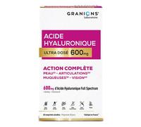 Granions Acide Hyaluronique 600 mg- Biotine, Niacinamide, Vitamine B- Anti-ride