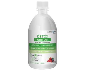 Granions Boisson Détox Purifiant Solution Orale 500 ml