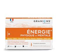GRANIONS Energie Physique et Mentale - Vitamines - Gelée Royale - Ginseng