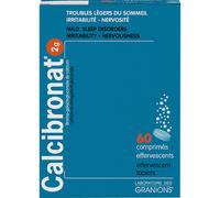 Granions Calcibronat 2g Comprimés Effervescents 60