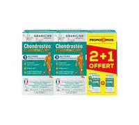Laboratoire des GRANIONS – CHONDROSTEO Articulations, Glucosamine Chondroïtine MSM, Lot 3×90