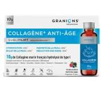 Granions Collagène + Anti-Âge SublimLift 10 Shots - Boîte 10 shots de 50 ml