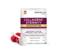 Granions – Collagène Eternity – Collagène marin – Poudre goût framboise 85 g
