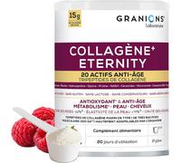 Granions – Collagène Eternity – Collagène marin – Poudre goût framboise 85 g