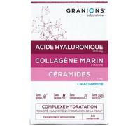 Laboratoire des GRANIONS Complexe Hydratation Peau – 60 comprimés