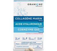 Granions Complexe Collagène Acide hyaluronique Coenzyme Q10 60 comprimés