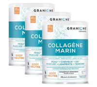 Granions Collagène Marin Poudre - Goût Neutre - 25 jours Lot de 3