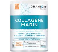 Granions Collagène Marin Poudre Type 1 Vitamine C 10g Goût Neutre 27 Jours