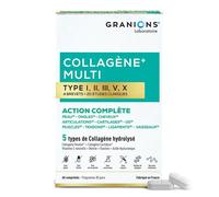 GRANIONS - MULTI Collagene + 5 Types de Collagène - 20 études cliniques - 1 mois