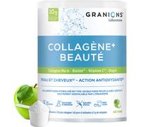 Granions Collagène Plus Beauté Peau Cheveux Collagène Marin Biotine Pomme 215g