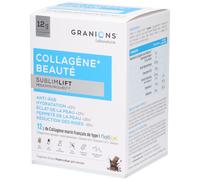 Laboratoire des GRANIONS – Collagène marin – Acide hyaluronique, CoQ10, Vitamine C – Chocolat 300 g