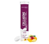 Granions - Collagène Marin Tripeptides 1000mg - Effervescent 18 Comprimés | Collagène Marin Sous Forme De Tripeptides 1000mg, Haute Biodisponibilité, Format Effervescent - Cure Facile, 18 Comprimés