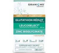 Granions Complexe Anti Tache Visage - Glutathion, Zinc bisglycinate - 1 Mois