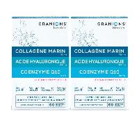 Granions Complexe Collagène Acide Hyaluronique et CoQ10 lot 2 x 60 comprimés