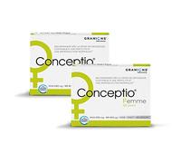 GRANIONS Conceptio Femme, Contribue à la fertilité Féminine, Vit. B9 (Acide Folique), Vit. grp B, Vit. C, Vit. A, Dha, Iode, Zinc, Sélénium, Marque Française, Programme de 60 J