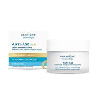 Creme ANTI RIDES Femme - Creme de JOUR - RAFFERMISSANTE - Creme Hydratante Visage Action Anti Ride - Collagene marin, Acide Hyaluronique, Bakuchiol - Anti Rides Femme Collagene - GRANIONS - 50 ml