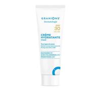 Granions - Creme Hydratante Visage SPF 30 - Niacinamide - Creme visage 40ml | Acide Hyaluronique - Creme Hydratante Visage - SPF - Niacinamide - Probiotique - Protection Solaire - Creme hydratante