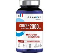 Granions Cuivre Bisglycinate 2000µg 60 Gélules