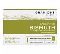 Granions De Bismuth Oligothérapie Ampoules Buvables