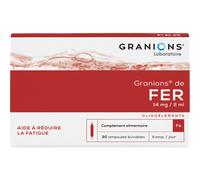 Granions De Fer Ampoules Buvables 30x2ml
