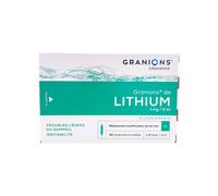 Médicaments sans ordonnance > Médicaments pour la forme et la vitalité > Médicaments contre les troubles du sommeil Granions de Lithium Solution buvable 30 x 2 ml