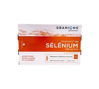 Médicaments sans ordonnance > Médicaments pour les muscles et les articulations > Médicaments contre les douleurs musculaires Granions de Sélénium 0,96 mg/2 ml x 30