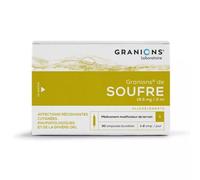 Granions De Soufre Oligothérapie 30 Ampoules Buvables