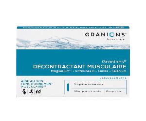 Granions Décontractant Musculaire 30 ampoules