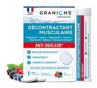 Granions Décontractant Musculaire Fruits des Bois 20 Comprimés Effervescents