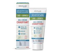 Granions Décontractant Musculaire Gel-Crème Chaufffant - CBD + Arnica - 75 ml