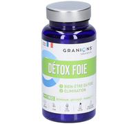 Granions – Complément Détox Foie 1000 mg (Radis noir, Artichaut, Desmodium) – 60 comprimés