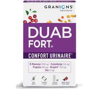 GRANIONS Duab Fort Confort Urinaire - Canneberge, Propolis, Bruyère, D‑Mannose - 7 sachets