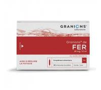 Granions Fer 30 Ampoules