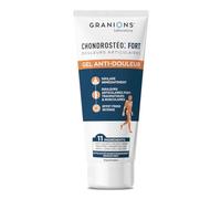 Granions Gel Chondrostéo Fort - 11 actifs (dont HE de Gaulthérie) - Effet froid - Soulage immédiatement les douleurs articulaires, musculaires, post-traumatiques - Dès 7 ans - 100mL - Marque française
