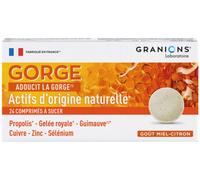 Granions Gorge Goût Miel Citron 24 Comprimés À Sucer