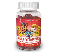 Granions Gummies Multivitamines Croissance Pat Patrouille Goût Orange 60 Pièces